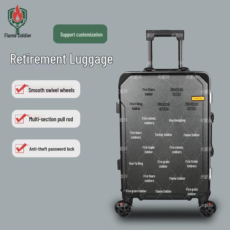Military Veteran Commemorative 20-inch Suitcase