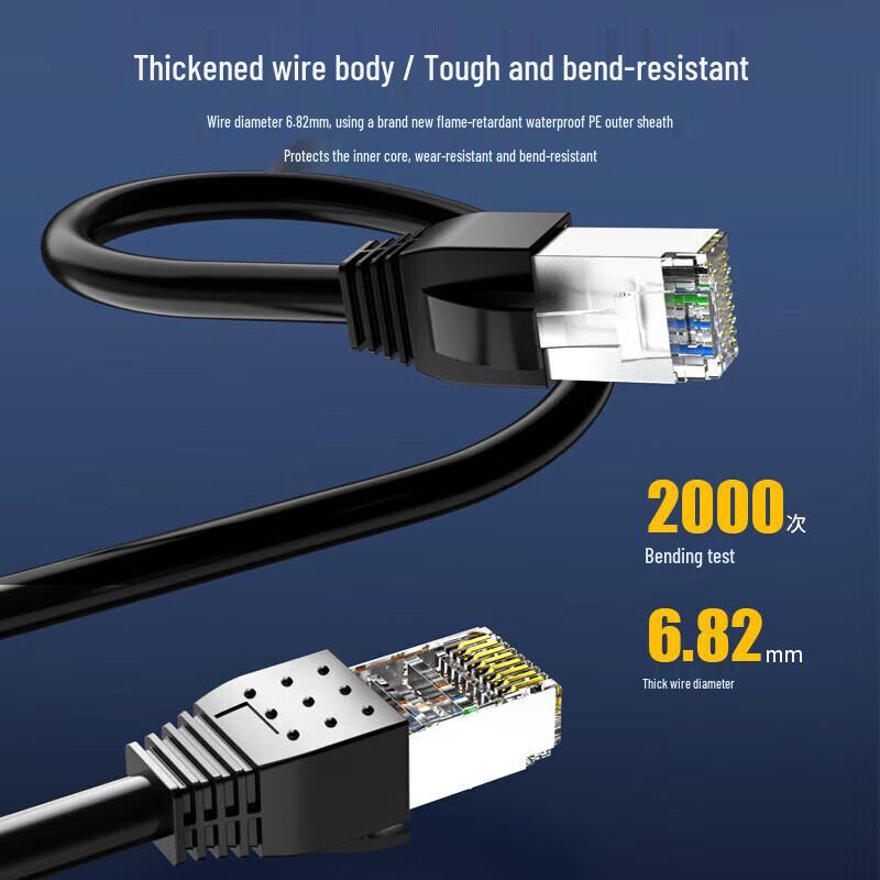 Rongweisheng Outdoor Cat6A Ethernet Cable
