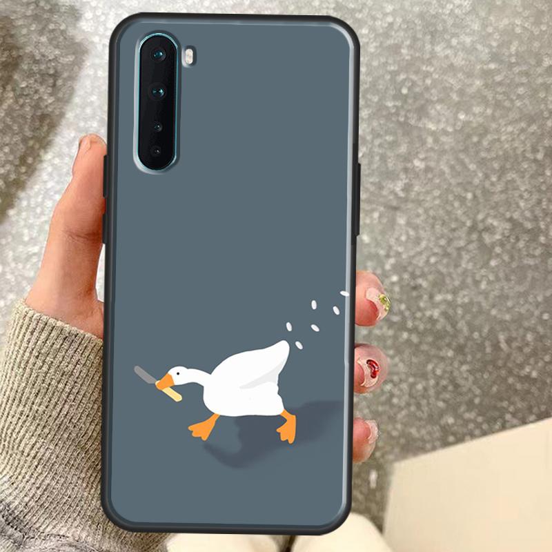 

Cartoon Cute Goose Game Case For OnePlus 15R 13R 13T 12R 10T 15 13 12 11 10 9 Pro Nord 5 CE 4 3 2 Lite N20 N30 Coque OnePlus Nord CE 2