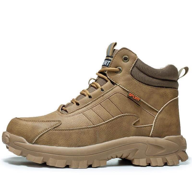 Новые зимние ботинки с металлическим носком и противоскользящей подошвой Бархатная подкладка Защита от ударов Защита от проколов Шерстяные ботинки 4990₽