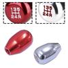 Universal NEO CHROME & Color 5 Speed Car Gear Shift Knob For Manual Transmission Aluminum Alloy Auto