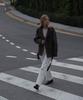 Deheve Belted Wool Half Jacket [Brown]