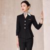 Treluoman Women's Professional Two-Piece Suit Set