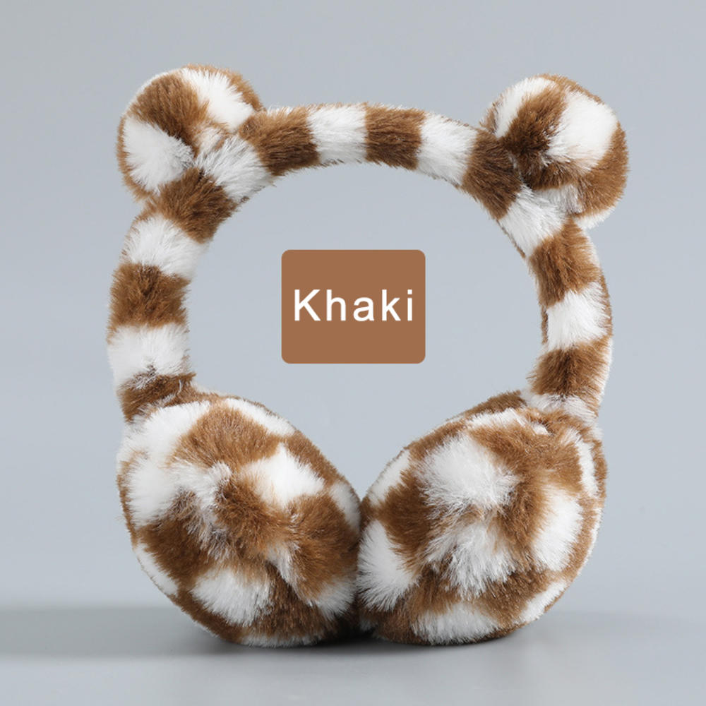 Y2K Plush Five Pointed Star Earmuffs Keep Warm In Winter Lolita Spice Girl Everyday Sweet Woman Ear Protection Christmas Gifts