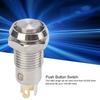 8mm Push Button Switch IP65 Waterproof Stainless Steel Push Button Start Switch 3VWhite