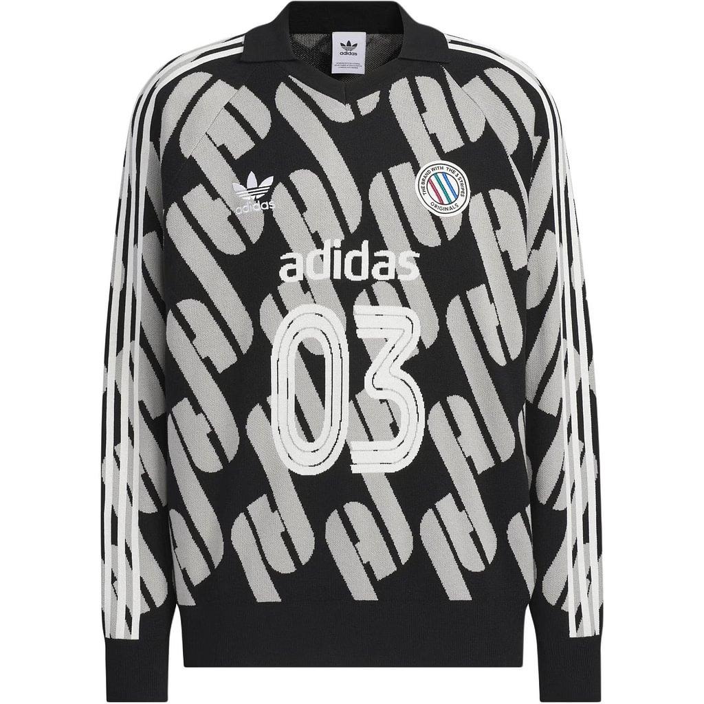 Adidas Originals ADCBC FW24 POLO U Adicolor Sweatshirt Unisex Black JL8369 XS