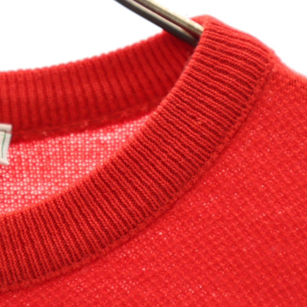 CHEMISE LACOSTE 80s 70s French Wool Blend Frelaco Vintage Long Sleeve Sweater Men's Used