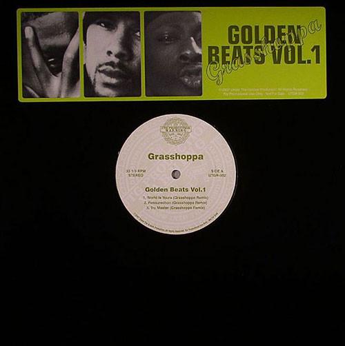 

12inch Record GRASSHOPPA, NAS, COMMON, PETE ROCK - Golden Beats Vol.1 UTGR002 UNDER THE GROOV 2007 Japan Rap & Hip-Hop/R&B Used