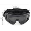 Tactical Desert Goggles Military Windproof Anti-Fog Impact-Resistant Sports Eyewear for Cycling, Airsoft, Outdoor Adventures