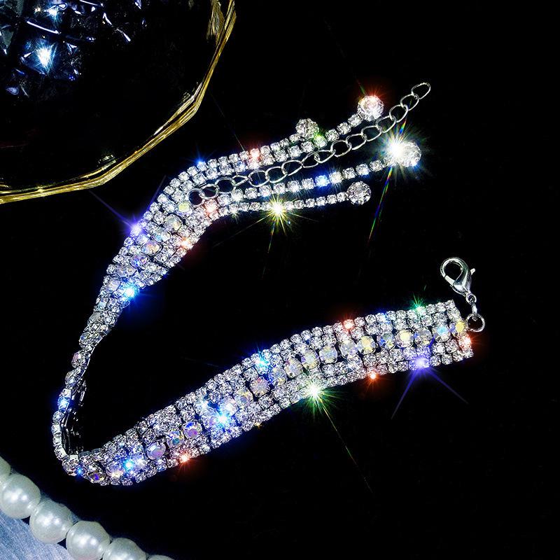 

Смарагдовий Квадратний Геометричний Паве Цирконій Відкритий Браслет-Бенгл