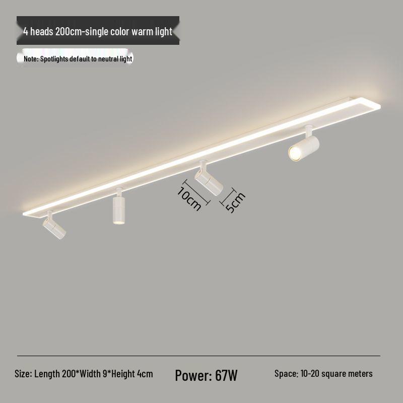 Frameless LED Ceiling Light for Living Room and Hallway