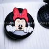 New Mickey Mouse Mini Portable Folding Clamshell Airbag Mirror Comb Portable Comb and Mirror Dual-use All-in-one Cute Comb