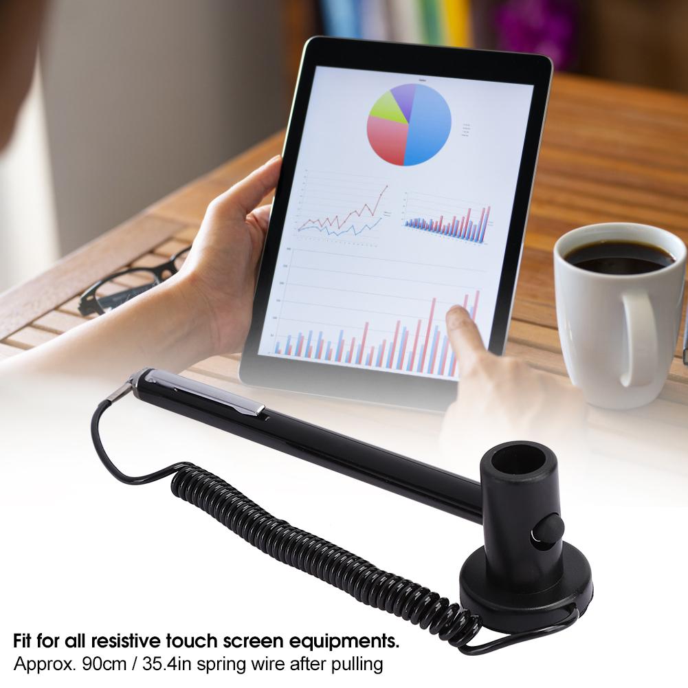 Touch Screen Pen Active Stylus Capacitive with Spring Rope for MP4   Writing Board