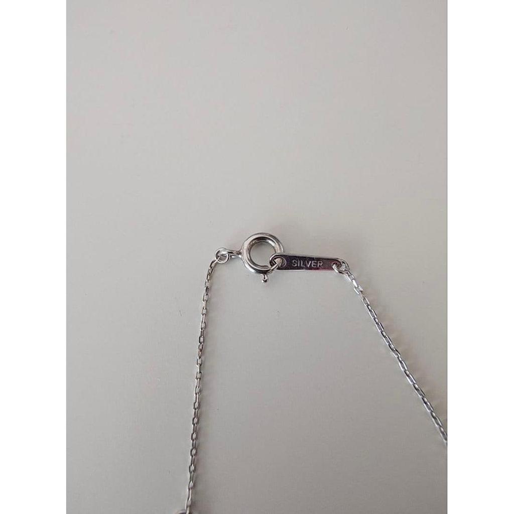 Used Canal4 Silver Diamond Necklace