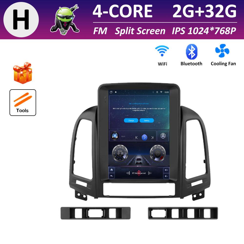 

Вентилятор охлаждения для Hyundai Santa Fe 2 2006 2007 2008 2009 2010 - 2012 Android Смарт Система Автомобильный Мультимедийный Видео Радио Плеер WIFI