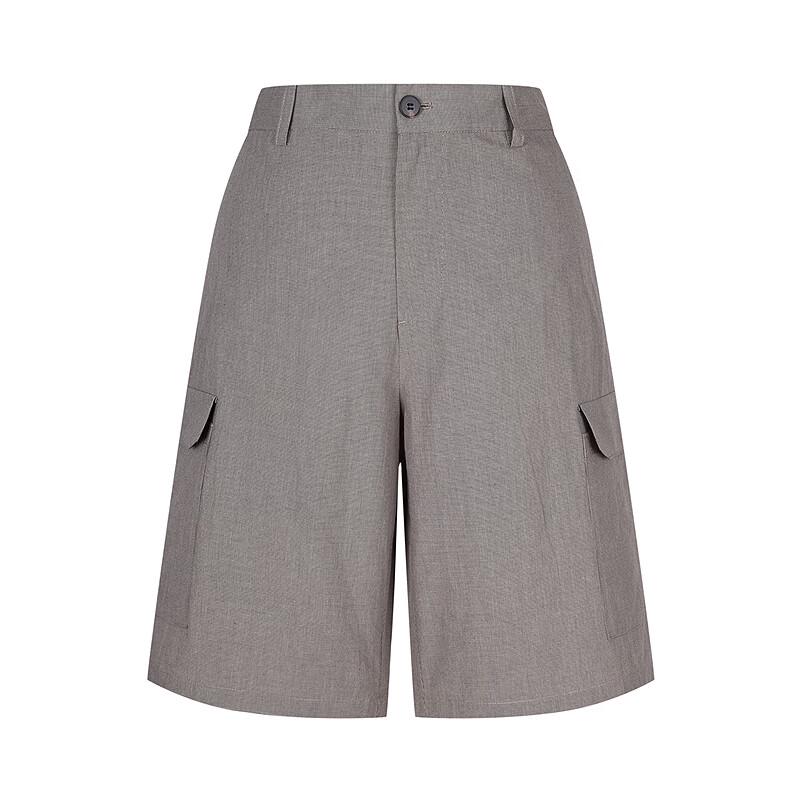 Men's Loose Fit Straight-Leg Cotton Shorts