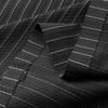 Men's Plus Size Vertical Stripe Ice Silk Short-Sleeve T-Shirt