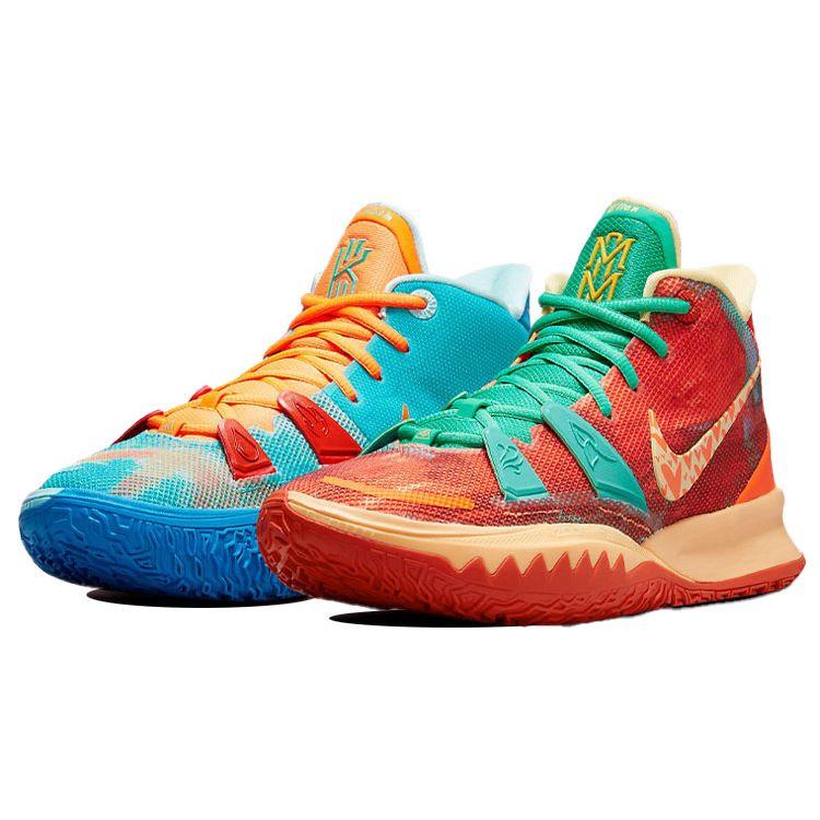 Sneaker Room x Nike Kyrie 7 Fire & Water Unisex Sneakers Multi-Color DO5360-900