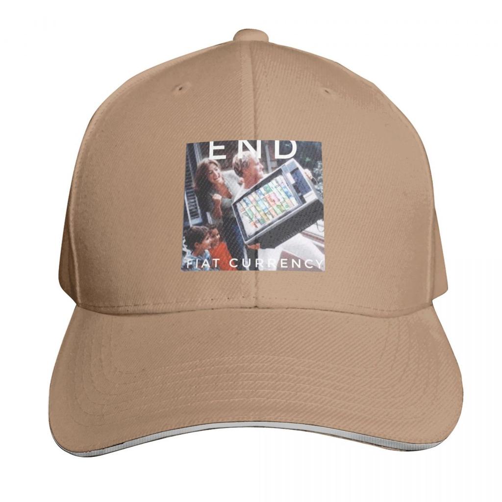 END FIAT CURRENCY Baseball Cap Trucker Hat New Hat Unisex hat Unisex For The Sun For Women Unisexs