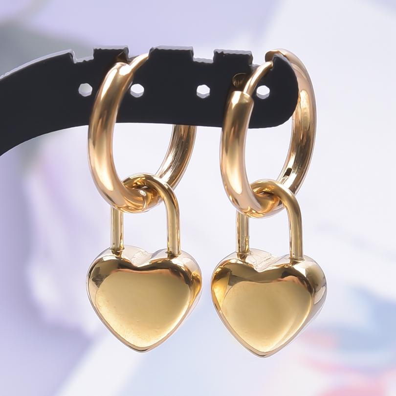 High Quality Aretes Stainless Steel Earrings For Women Men Punk Accessories Ear Piercing Fashion Kpop Jewelry Pendientes Mujer