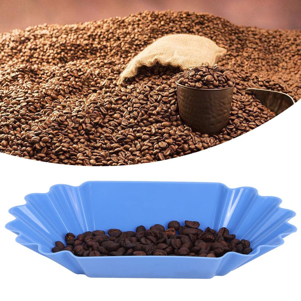 Lebensmittelqualität PP Kunststoff Kaffeebohnen Probe Tablett Display Teller Teller Container Home Küche