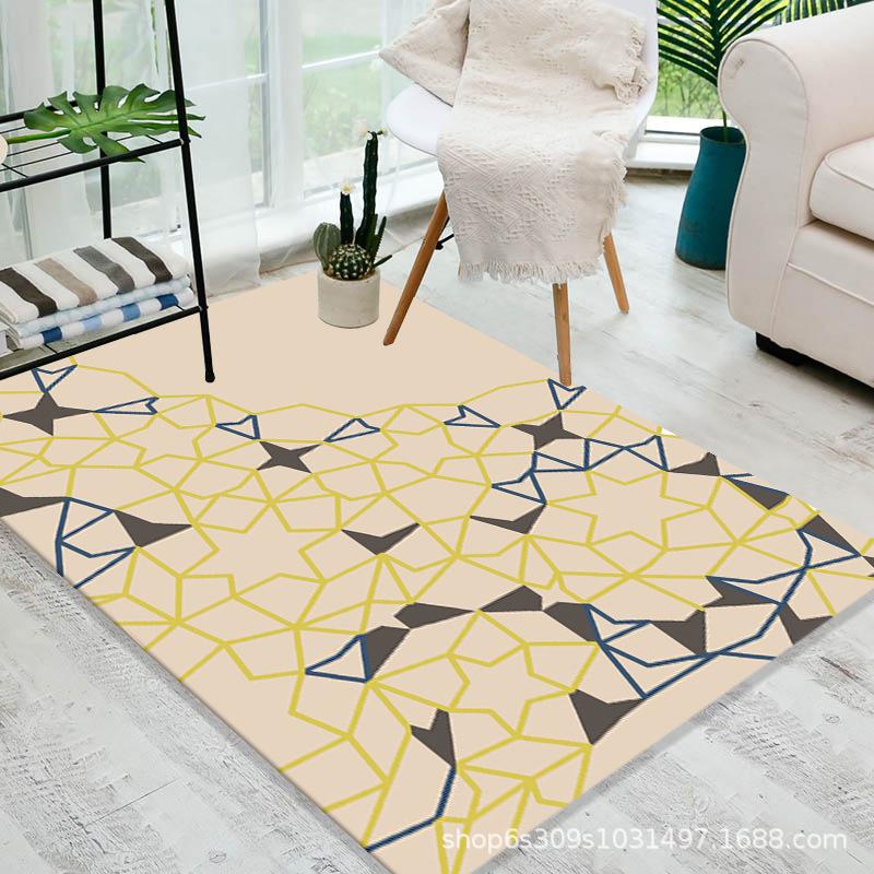 

Living Room Carpet Coffee Table Carpet Dressing Room Bedroom Bedside Household Carpet 80cm×120cm