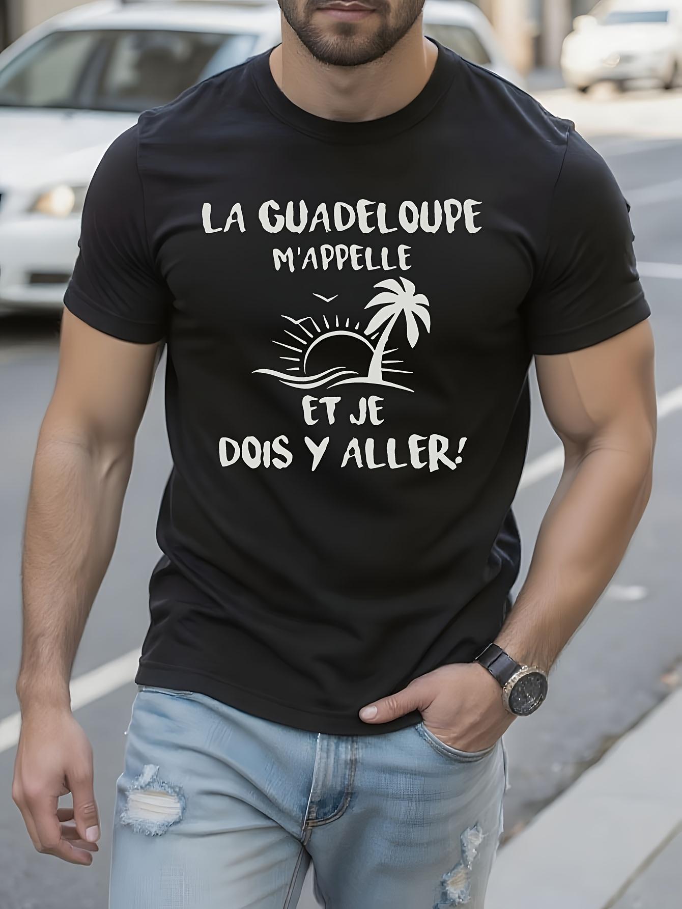 La Guadeloupe Mappelle Graphic Tshirt Graphic Tshirt - Bl... XL