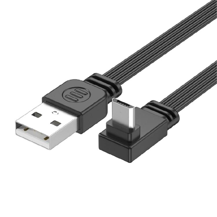 USB To USB 5Pin Flat Charging Cable Flat Wire Supports Charging Fast Data Transfer Cable for Phone Laptop Camera