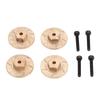 RC Brass Hexagonal Counterweight Adapter Wheel Weights Hex Adapter for Kyosho for Mini Z for Wrangler 1 18 1 24 RC Car