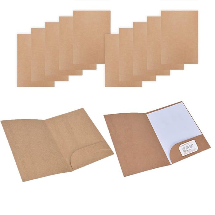 Porte Courrier - Wuuooei - W0011 - Papier Kraft Épais - Résistant À L'humidité - Léger Et Portable