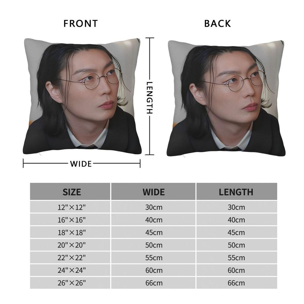 Decorative Pillow Cover R-Roh J-Jae Won Accessories Car Throw Pillow Case Cover Square Multi-Size