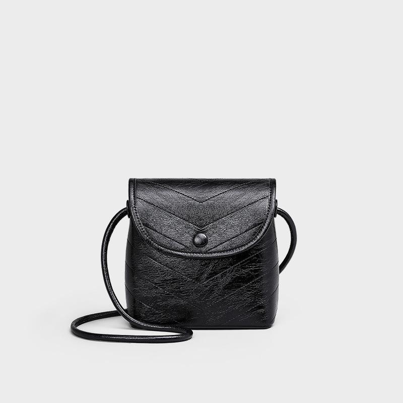Bags Women's New Bucket Bags Shoulder Leather Women's Bags Crossbody Bags Mini Small Bags Mobile Phone Bags Bags