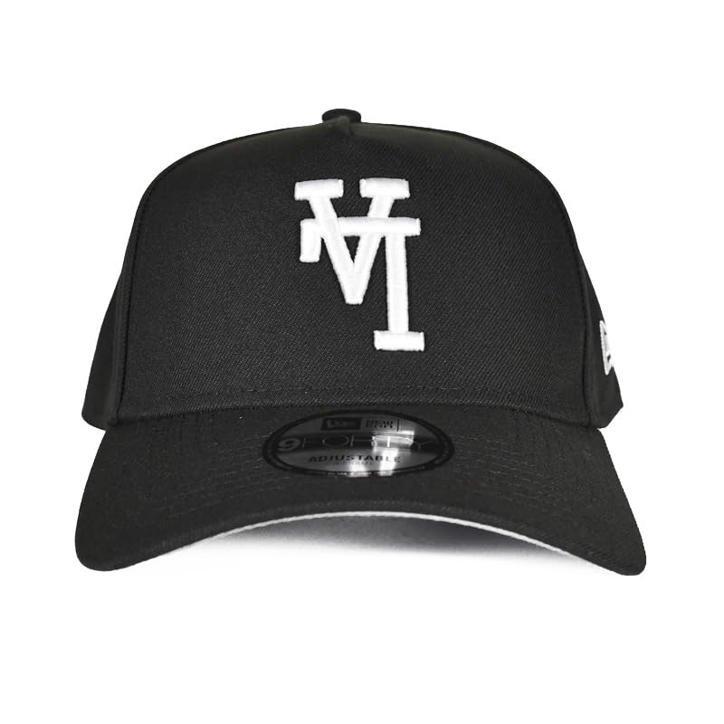 New Era 9FORTY Upside Down Inverted Cap MLB Los Angeles Dodgers Snapback Strapback Baseball Cap Men Women Black