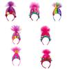 Trolls Poppy Headbands Cosplay Doll Headwear Hairbands Headwear Makeup Washing Face Hairbands Birthday Party