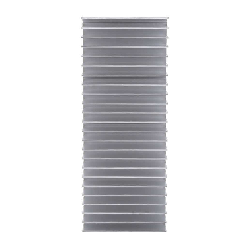 Efficient Cooling 150*60*25mm Heatsink 24 Teeth Silver Heat Sink Cooling Chip LED Cooling