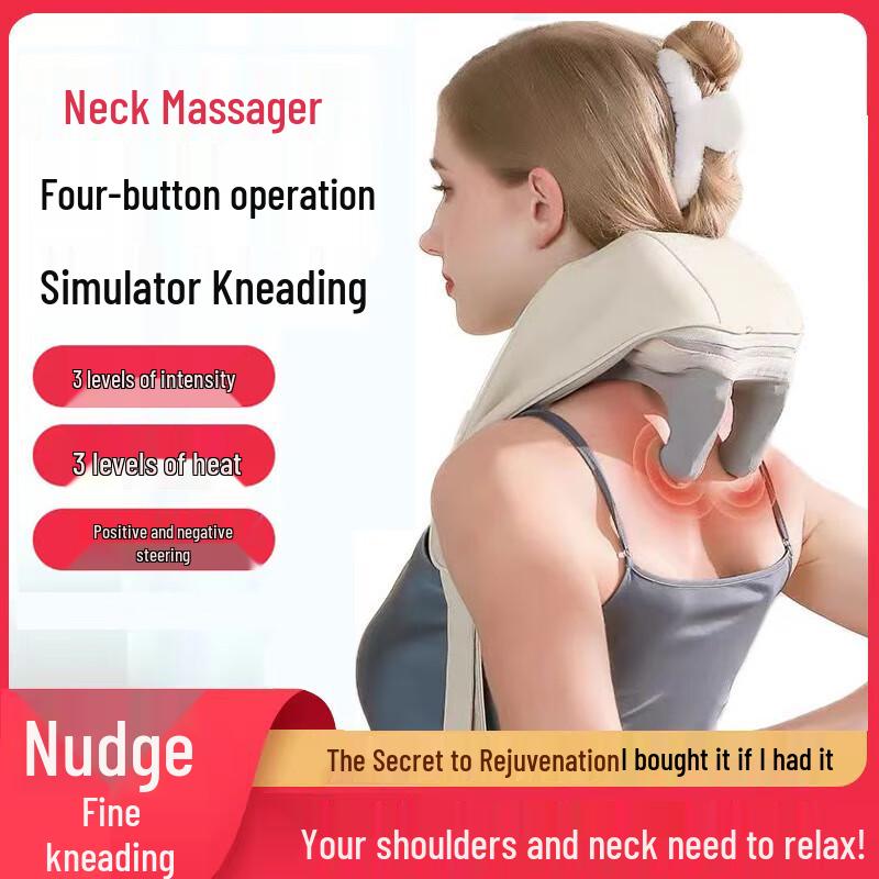 SENBAIWEI Shoulder and Neck Kneading Massager Shawl
