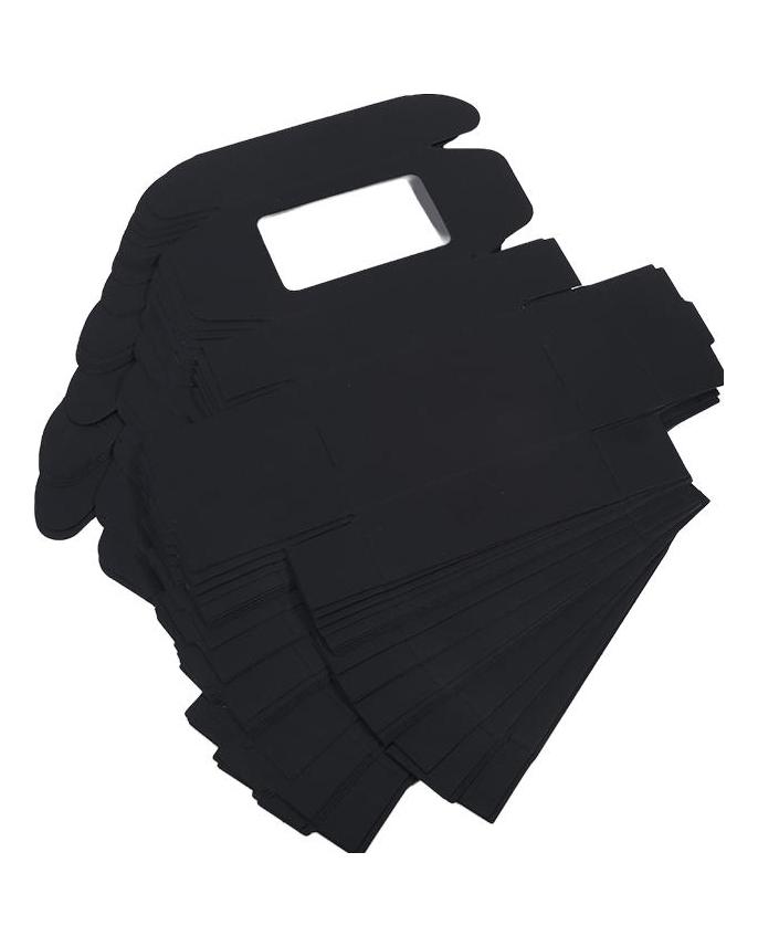 25KS Kraft papírová krabička s průhledným okénkem Domácí krabičky Dárky Balení Krabičky na sušenky Balení Krabička bonboniéra Dárek k narozeninám