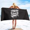 Burj Al Arab Sailing Hotel Microfiber Sand Free Beach Towel Thin Quick Fast Dry Super Absorbent Oversized Lightweight Towels