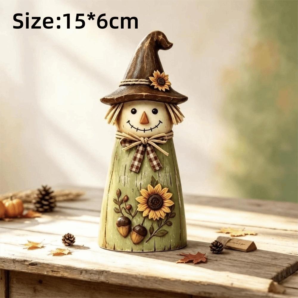 Vintage Style Fall Decor Set Tabletop Witch Table Decorations  Autumn Decoration