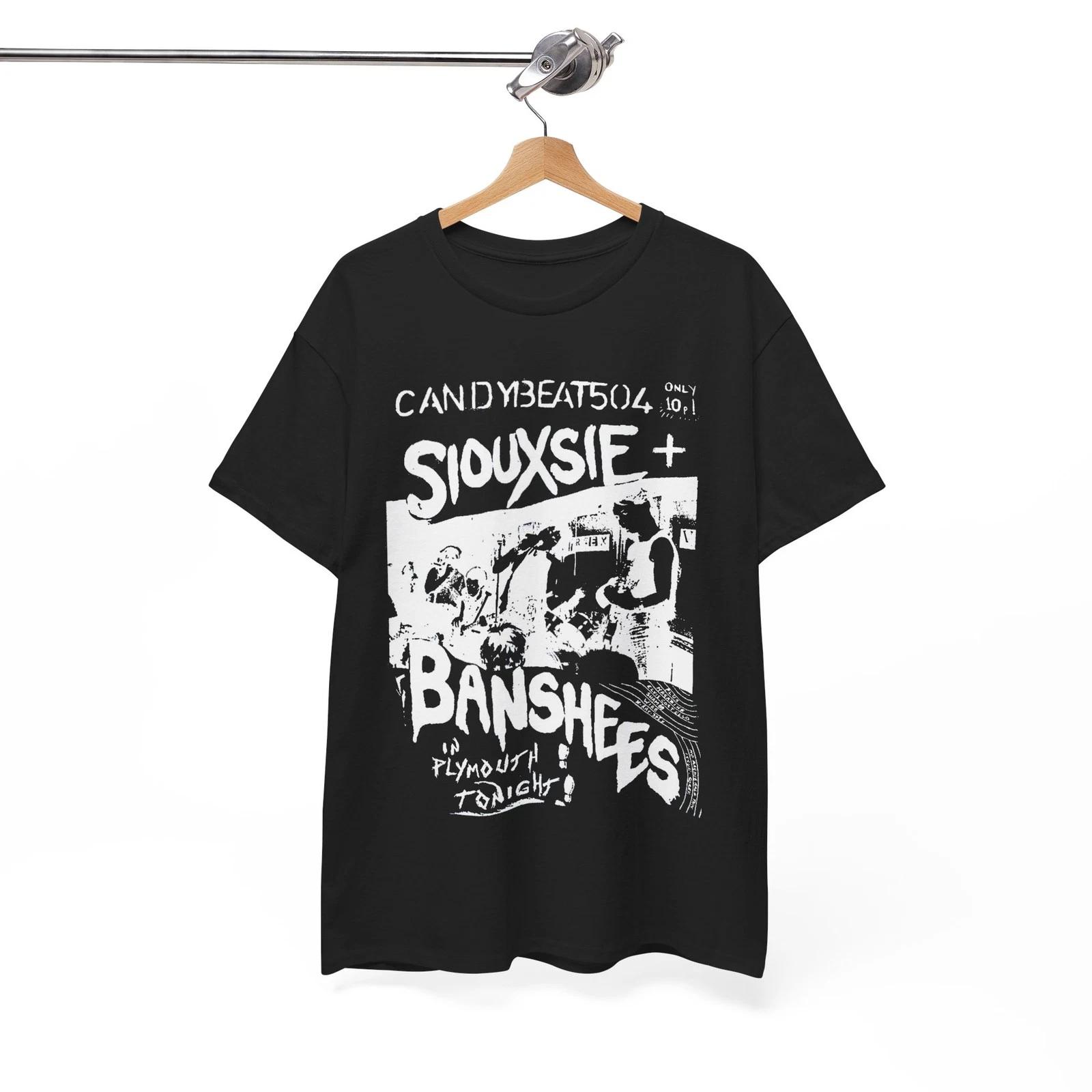 Siouxsie and the Banshees Gothic Post Punk Deathrock Band Unisex Tee S