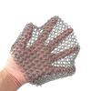 Stainless Steel Chainmail Scrubber 1Pcs Rust Proof Scratch Free Ideal Gift for Cooking Lovers Kitchen Cookware Cleaning
