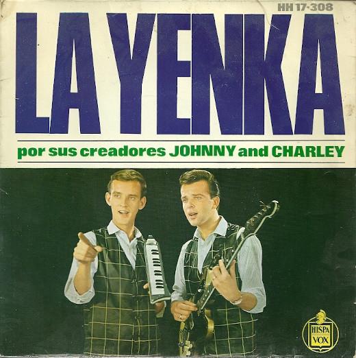 

7inch Record JOHNNY & CHARLEY - La Yenka HH17308 Hispavox 1964 Spain Pop Used