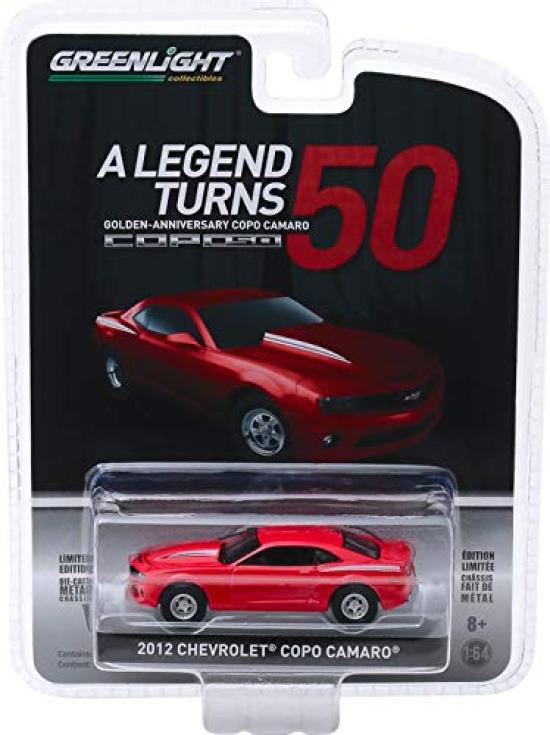 Greenlight Anniversary Collection Series Chevrolet COPO Camaro COPO Tarn 50 Scale 27980-D 8-2012 - 164
