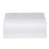 17.5x7.5x9.5cm Mail Sorter Transparent Envelope Folder Rack Modern Desktop Letter Holder  Home Use