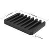 Anwenk Soap Dish for Shower Waterfall Soap Holder Soap Tray Soap Saver Drainer Flexible Silicone for Shower/Bathroom/Kitchen/Counter Top,Keep Soap