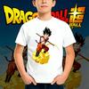Dragon Ball Goku On Flying Nimbus 100 Cotton TShirt Mens Kids Plus Size Summer Casual Sports Fashion Short Sleeve Tee Y2k
