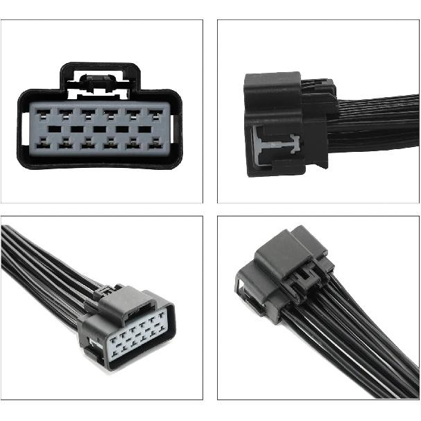 Anina WPT928 Wiring Kit Heated/Cooled Seat Module Connector Wire Assembly For 2003- Ford F150 F250 Explorer Mustang Fusion Lincoln MKS Mercury Milan