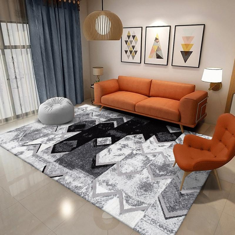 

Ковер для гостиной, ковер большой площади, коврик для пола в прихожую, на балкон, противоскользящий придверный коврик 100 * 160cm