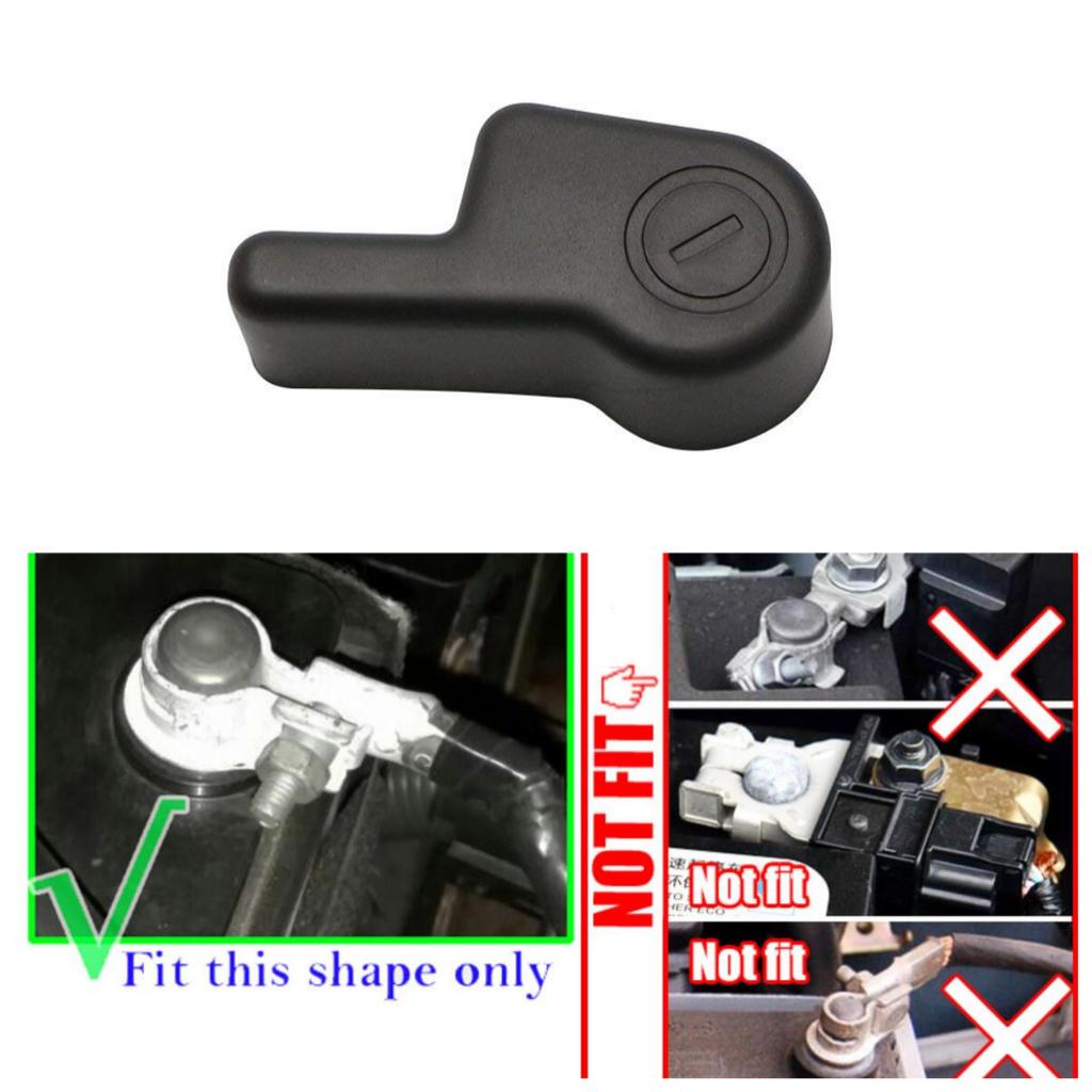 ABS Osłona Klem Baterii Biegun Ujemny Podstawka dla Nissan X-Trail XTrail Rogue T31 T32 2007-2018 2015 2016 2017