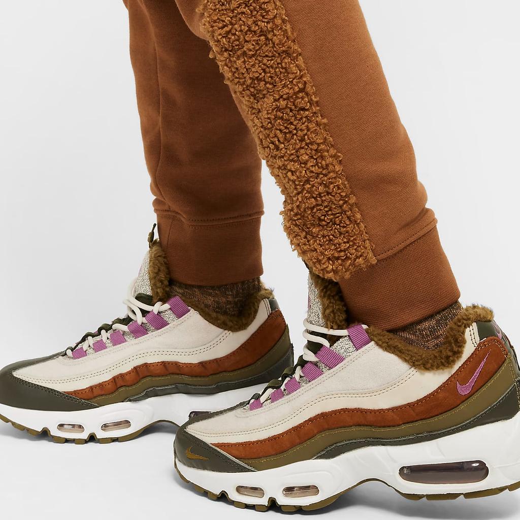 Nike Knitted Sports Pants Club Casual Soft Comfortable Warm Unisex Bottoms Light-British-Brown HQ4884281